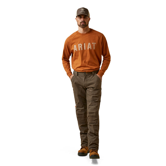 Ariat Men's Rebar M5 Made Tough Knee Guardian Straight Leg Jean 10045374