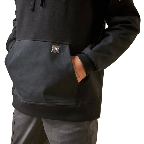 Ariat Men's Rebar Workman DuraCanvas Black Hoodie 10046148