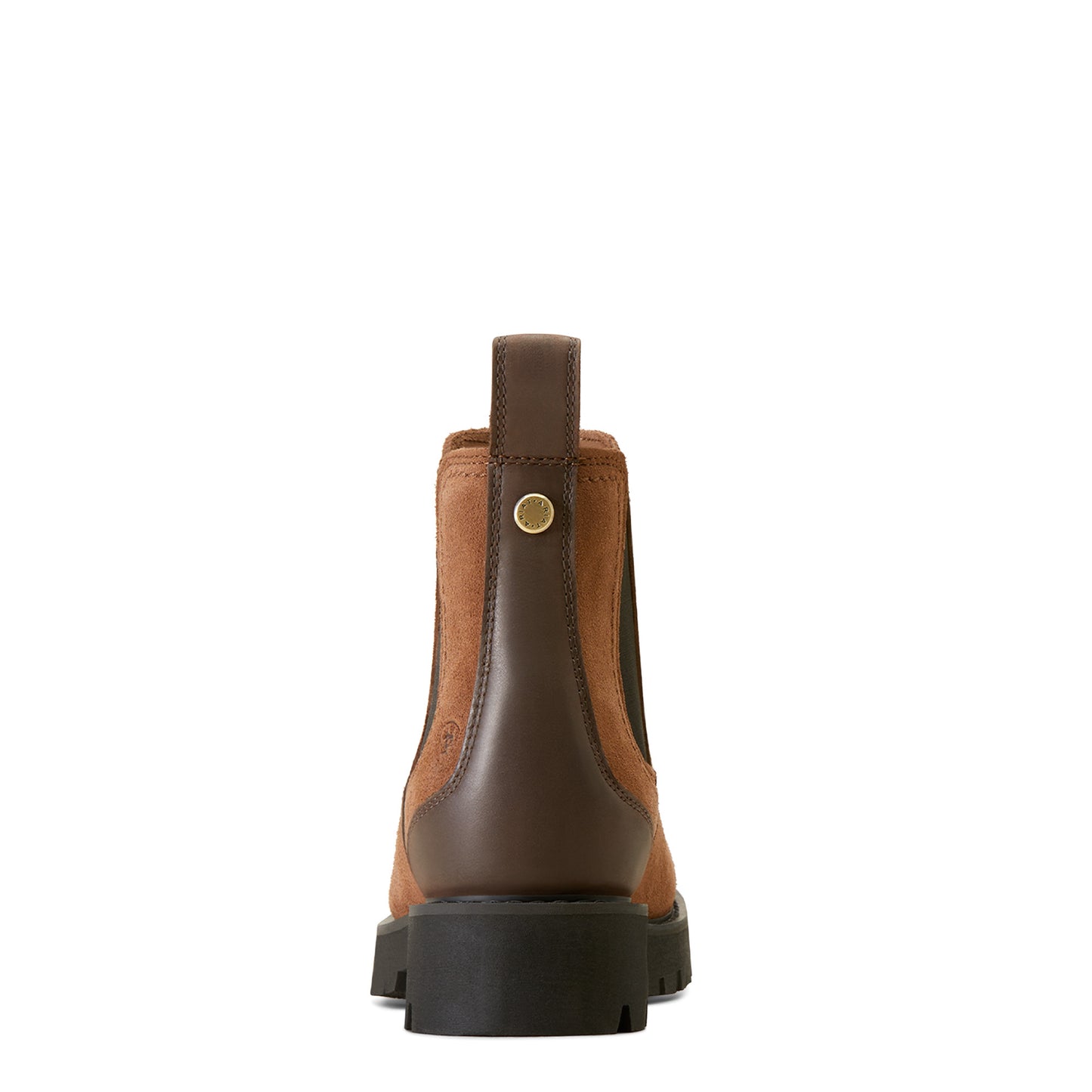 Ariat Ladies Wexford Lug Waterproof Dark Earth Chelsea Boot 10047004