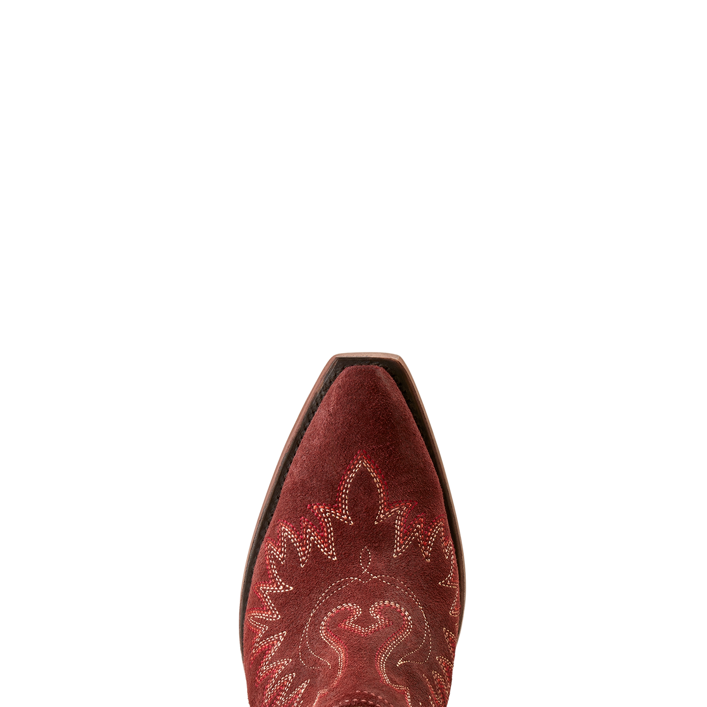 Ariat Ladies Dixon Merlot Suede Western Ankle Bootie 10046867