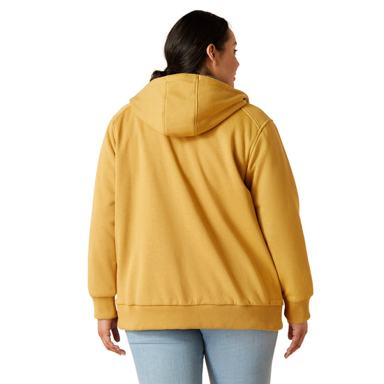 Ariat Ladies Rebar Antelope All Weather Full Zip Hoodie 10046555