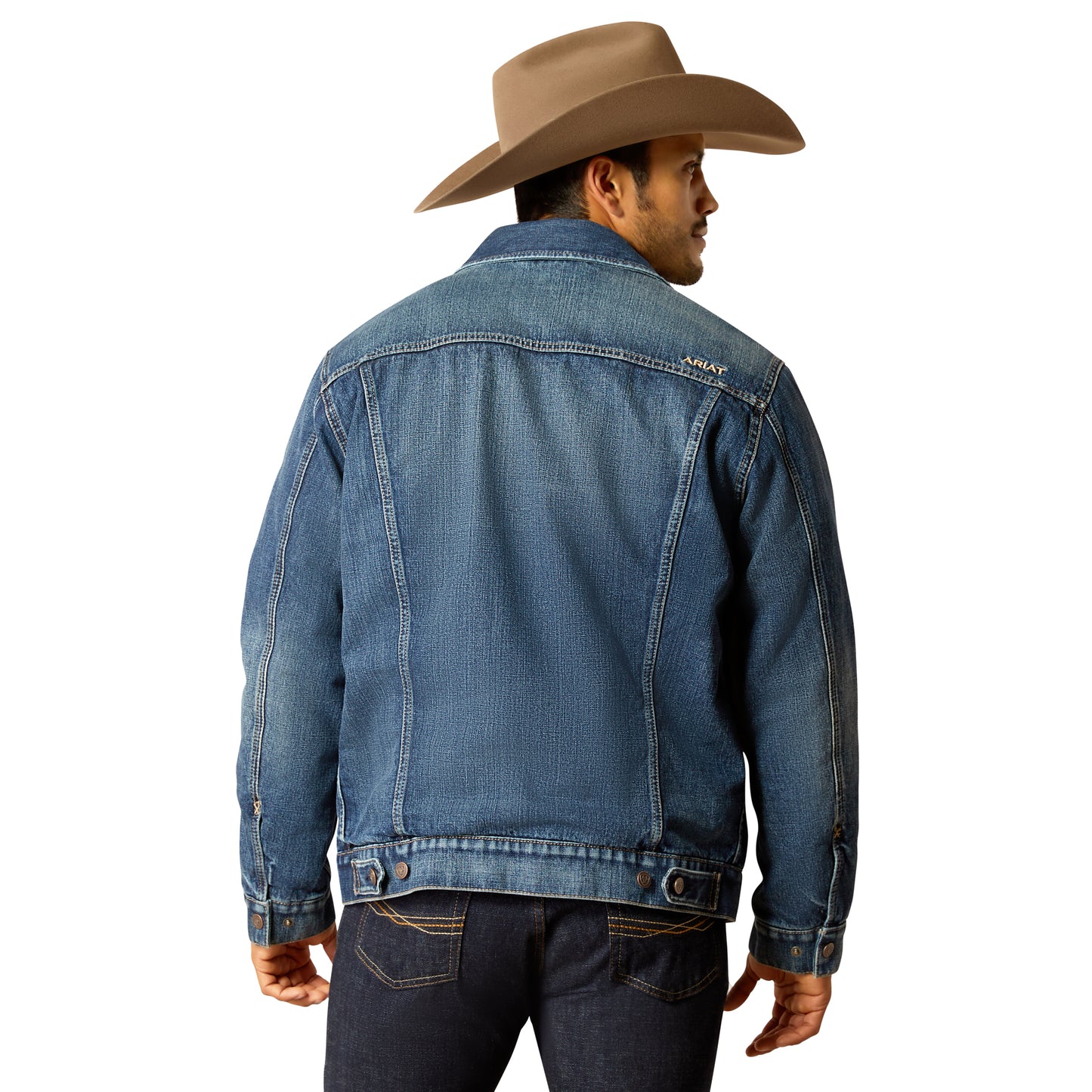 Ariat Men's Blanket Lined Victor Denim Trucker Jacket 10051865