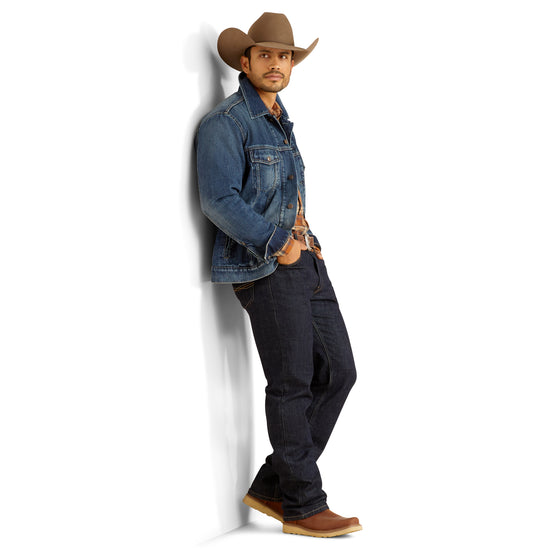 Ariat Men's Blanket Lined Victor Denim Trucker Jacket 10051865