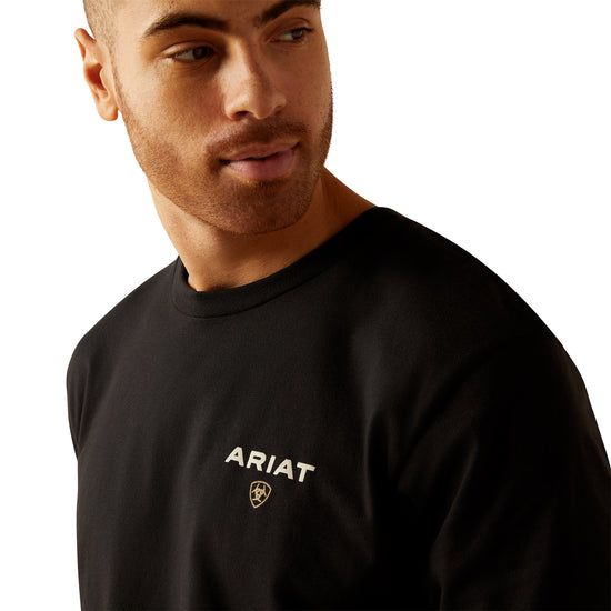 Ariat Men's American Rancher Black Graphic T-Shirt 10052018