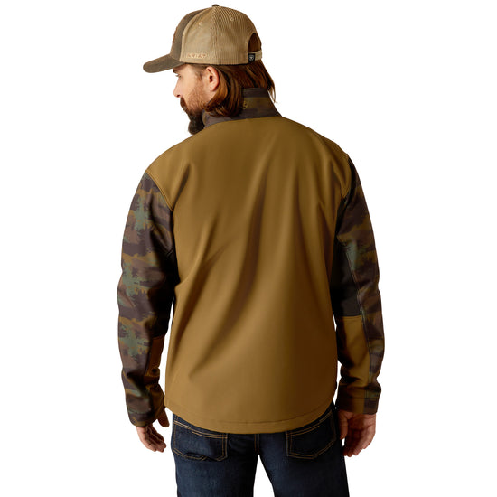Ariat Men's Logan Beech Camo Print Softshell Jacket 10052655
