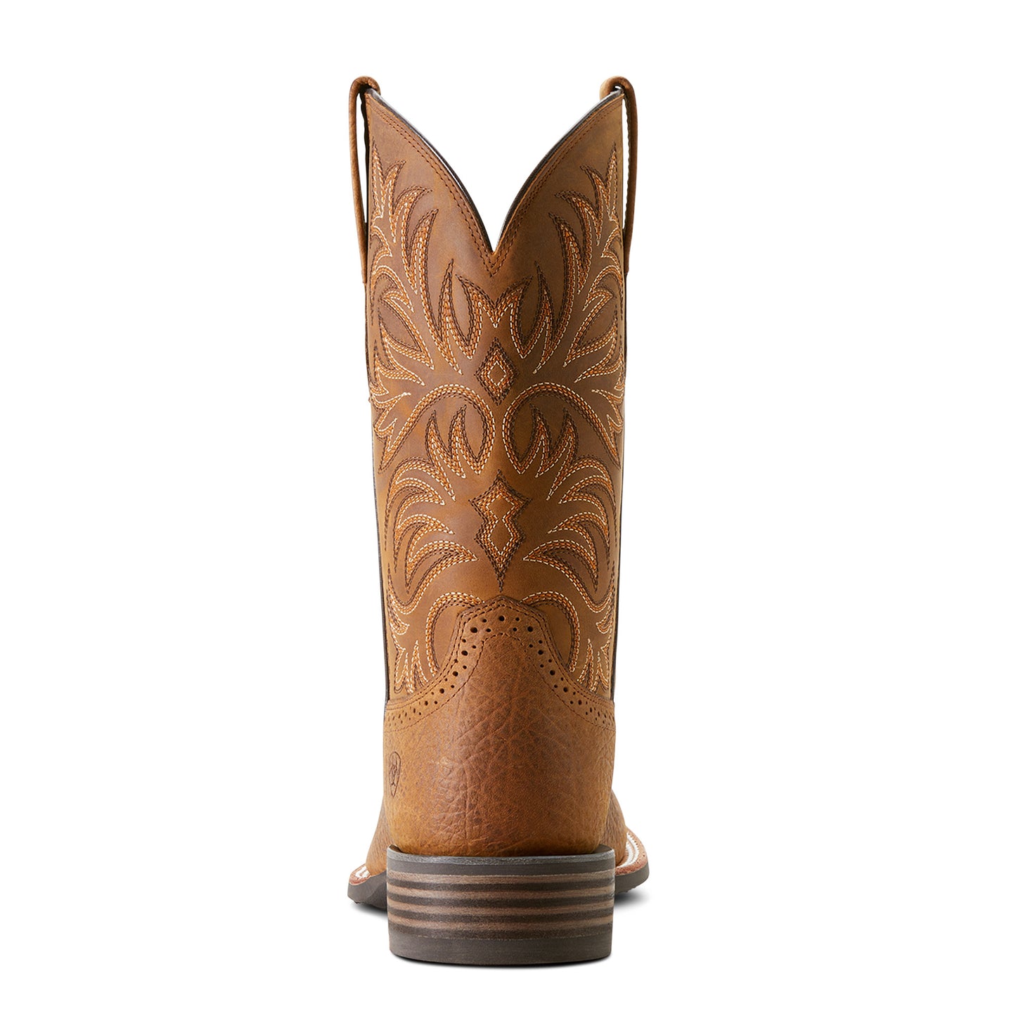 Ariat Men's Oakwood Earth Brown Leather Cowboy Boot 10053566