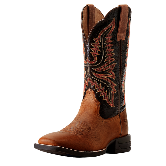 Ariat Men's Brush Creek Mesa Tan Cowboy Western Boot 10053579