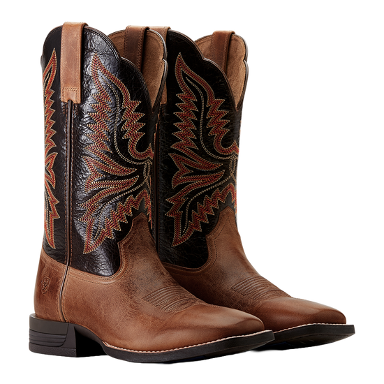Ariat Men's Brush Creek Mesa Tan Cowboy Western Boot 10053579