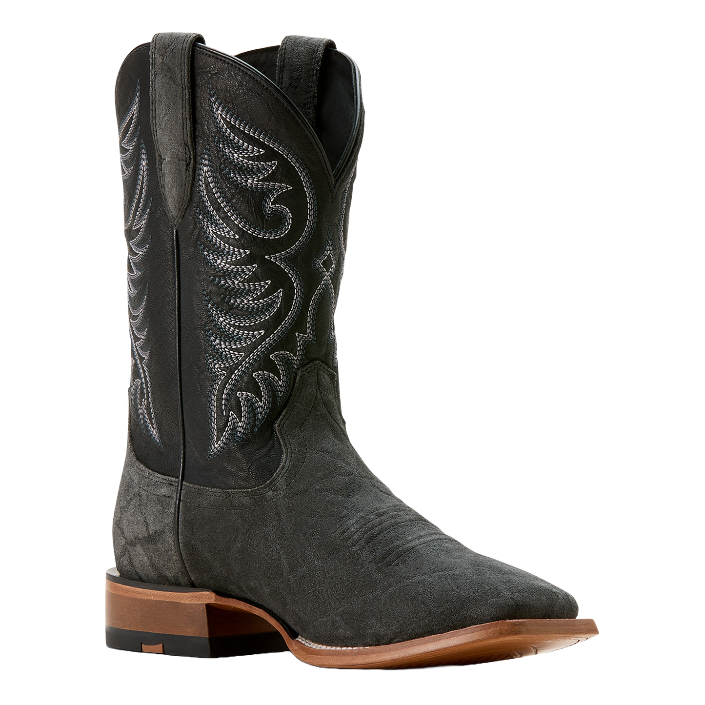 Ariat Men's Wiley Black Elephant Roughout Print Cowboy Boot 10053632