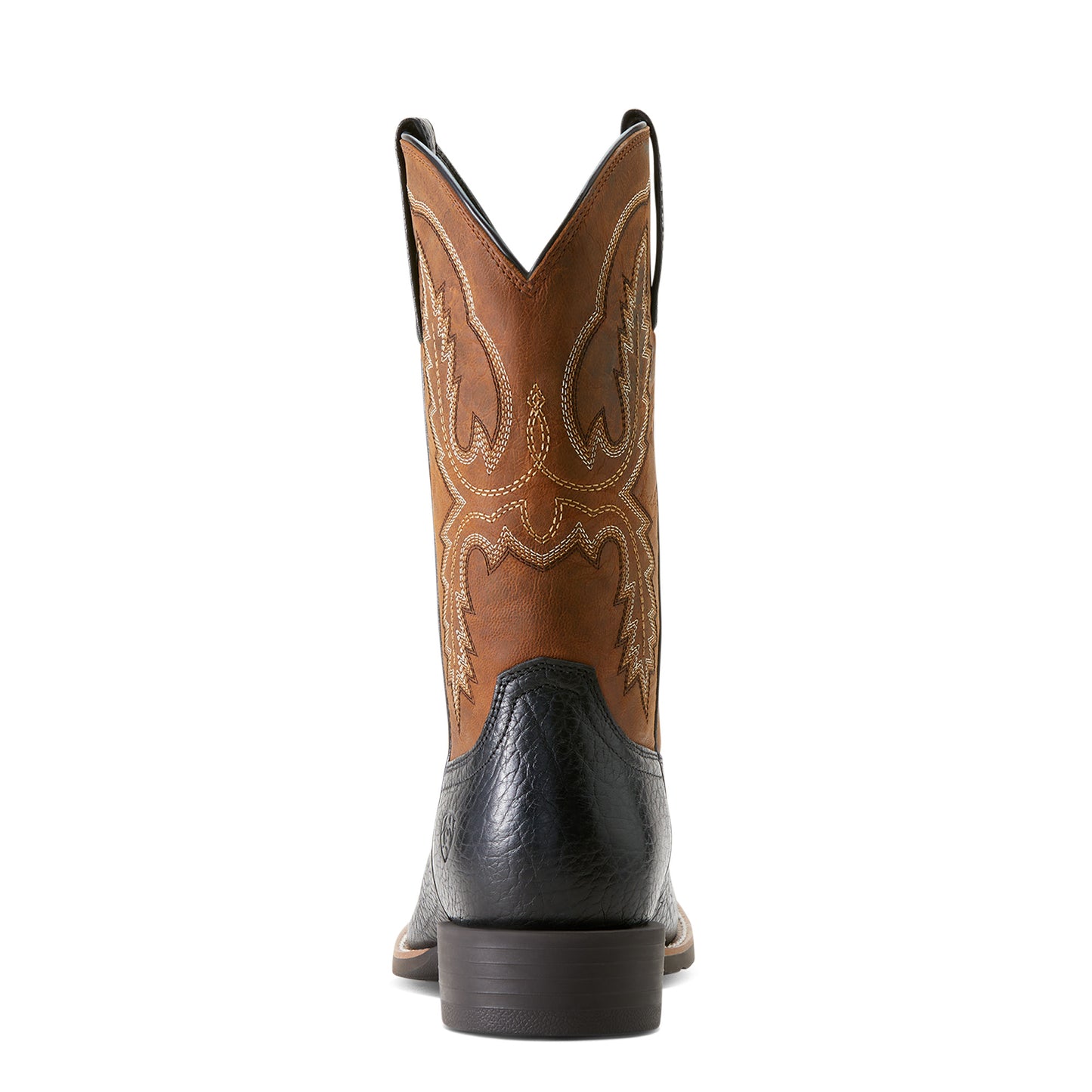 Ariat Men's Sport Stratten Black Adobe W Toe Cowboy Boot 10053659
