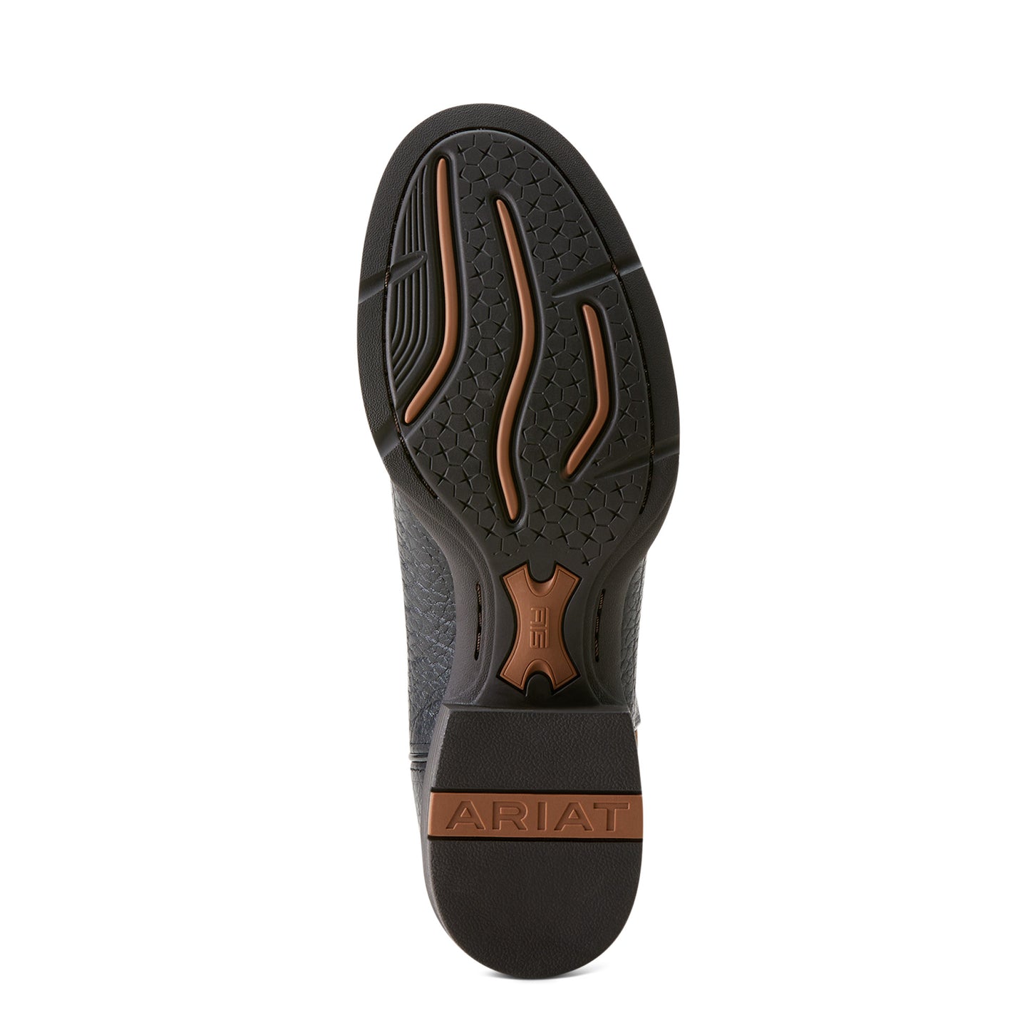 Ariat Men's Sport Stratten Black Adobe W Toe Cowboy Boot 10053659