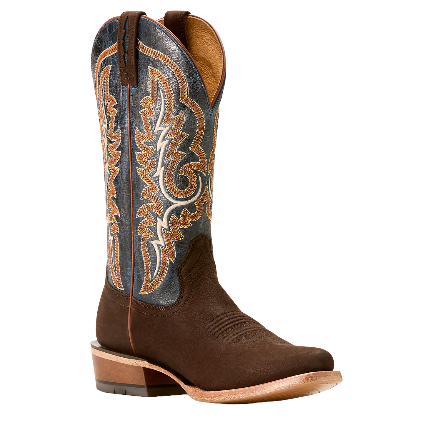 Ariat Men's Futurity Relentless Bama Chocolate Bison Fury Cowboy Boot Ariat Men's Futurity Relentless Bama Chocolate Bison Fury Cowboy Boot