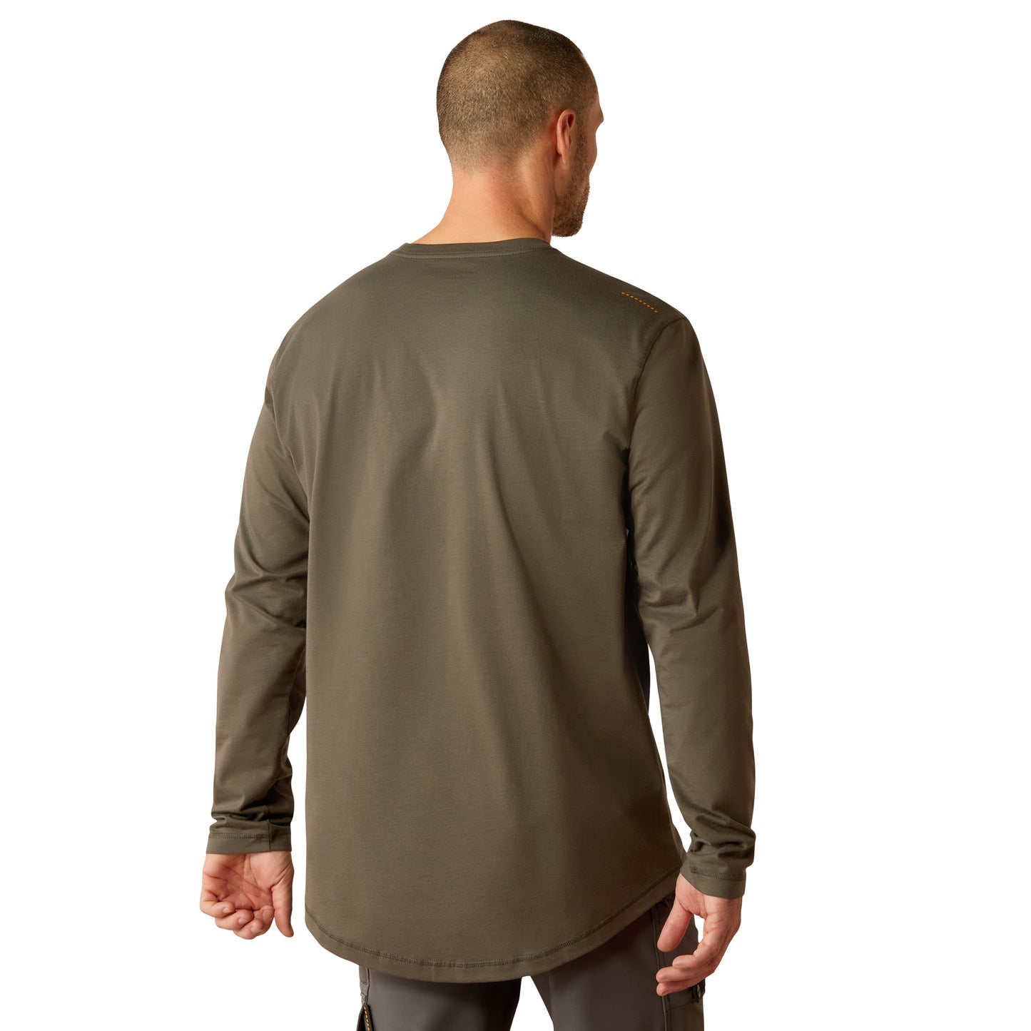 Ariat Men's Rebar Workman™ Graphic Beluga Grey Work T-Shirt 10052798