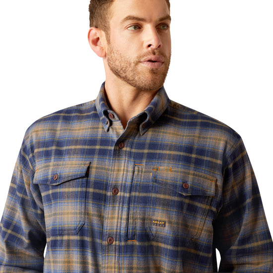 Ariat Men's Rebar Flannel DuraStretch Work Shirt 10052803