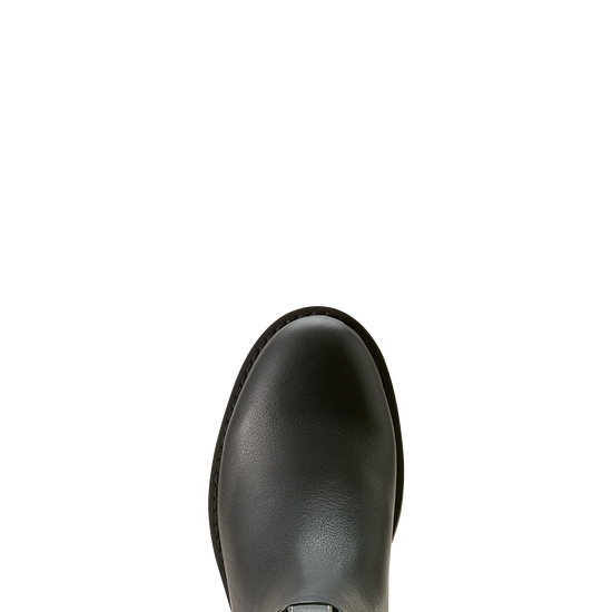 Ariat Ladies Wexford Lug Mid Jet Black Waterproof Chelsea Boot 10053771