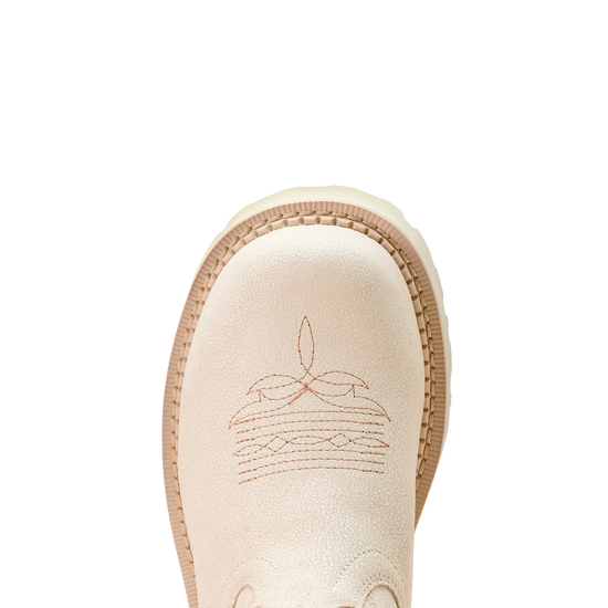 Ariat Ladies Tallbaby Distressed Ivory Western Boot 10053594