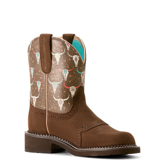 Ariat Ladies Fatbaby Heritage Farrah Barley Western Boots 10053635
