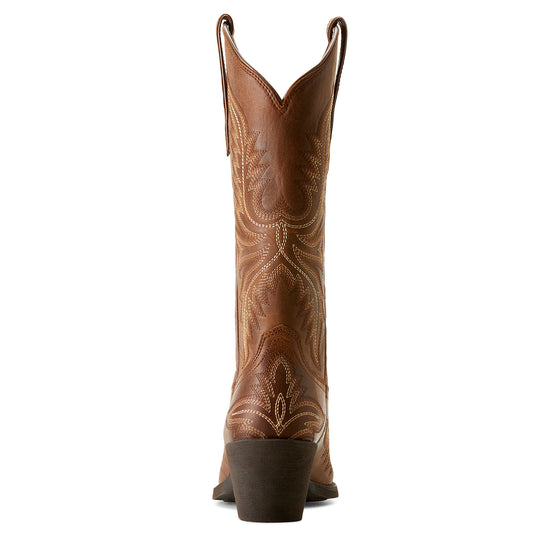 Ariat Ladies Round Up Collins Rafter Tan Western Boot 10053788