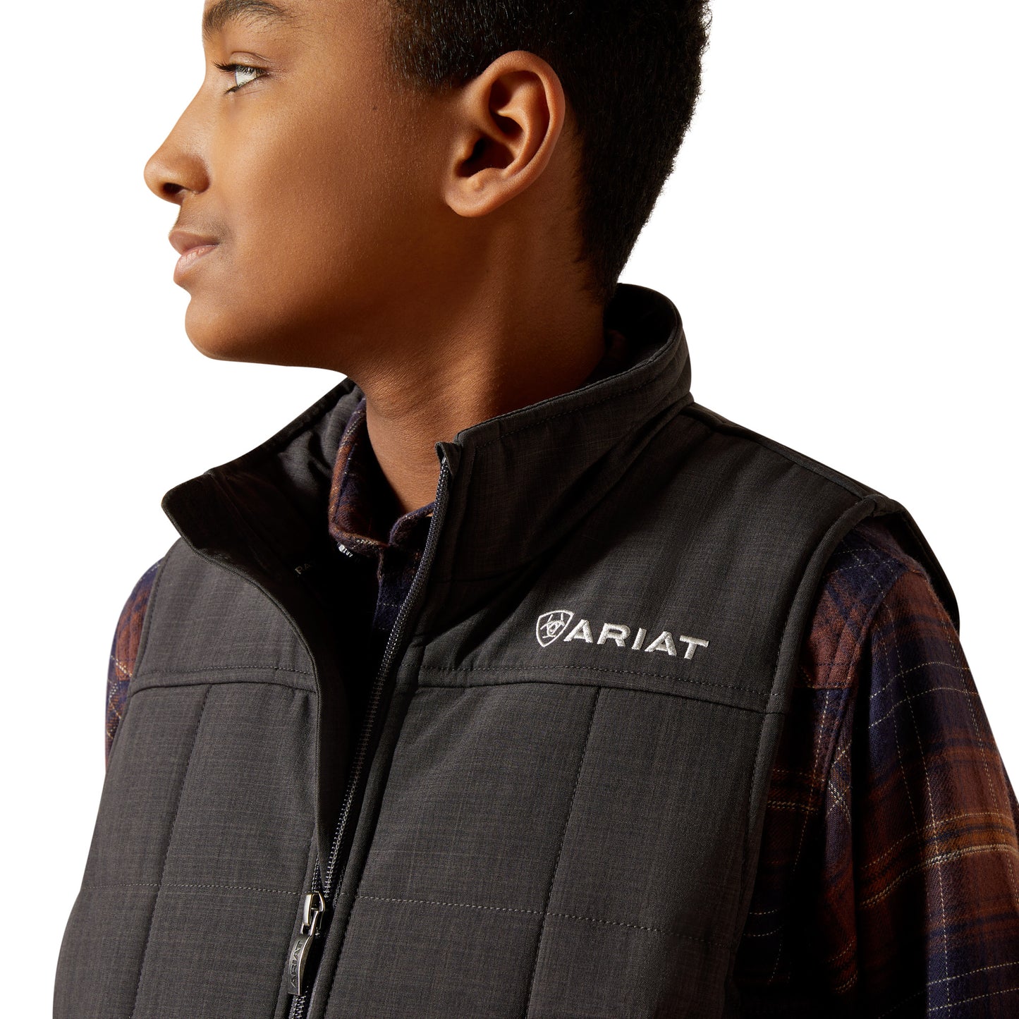 Ariat Youth Boy's Crius Phantom Heather Insulated Vest 10062265