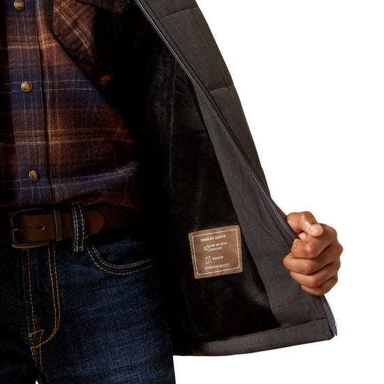 Ariat Youth Boy's Crius Phantom Heather Insulated Vest 10062265