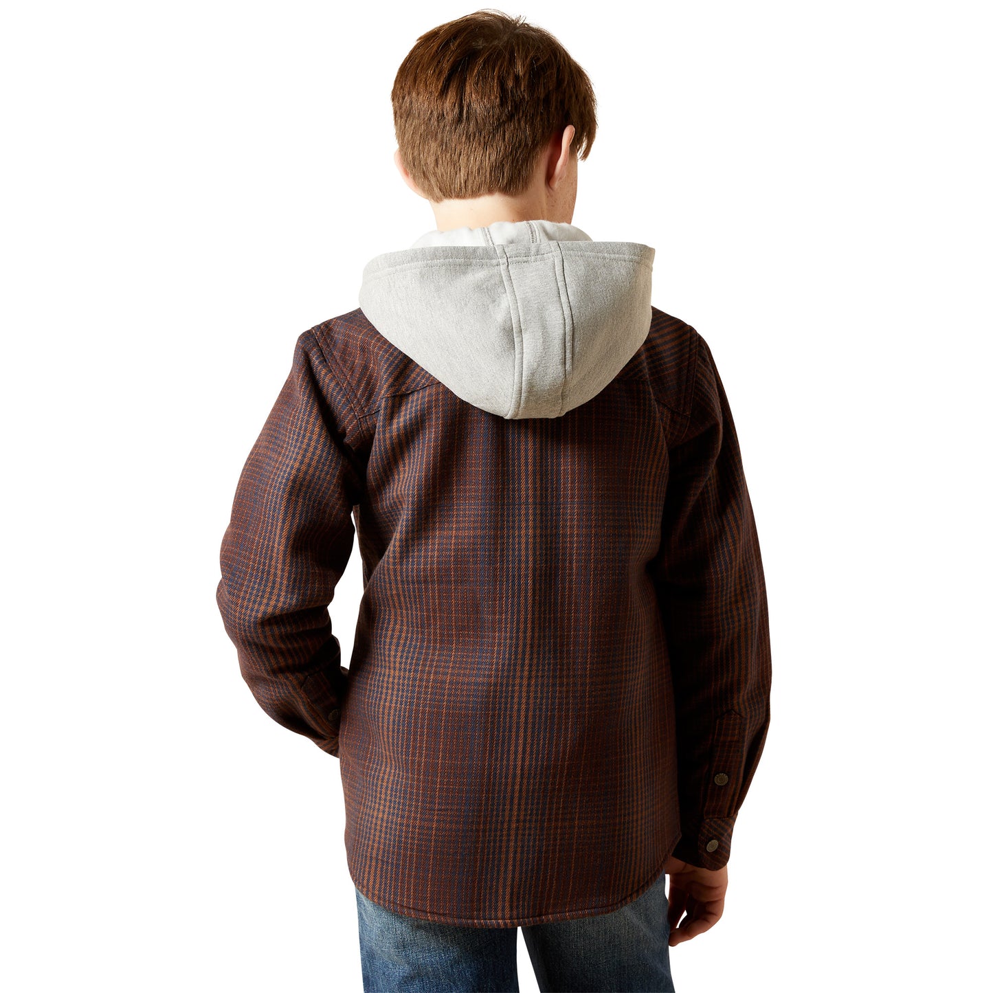 Ariat Youth Boy's Holbrook Retro Brown Shirt Jacket 10065846