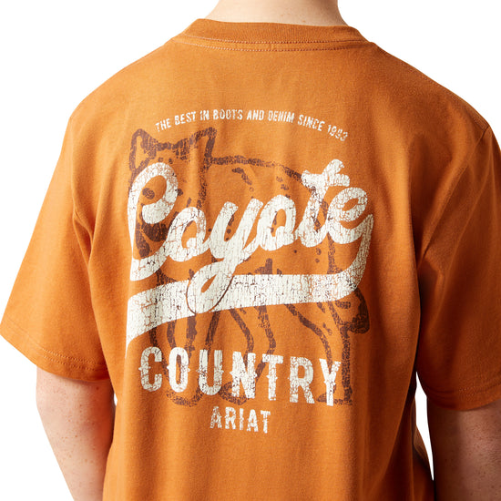 Ariat Youth Boy's Coyote Country Adobe T-Shirt 10065981