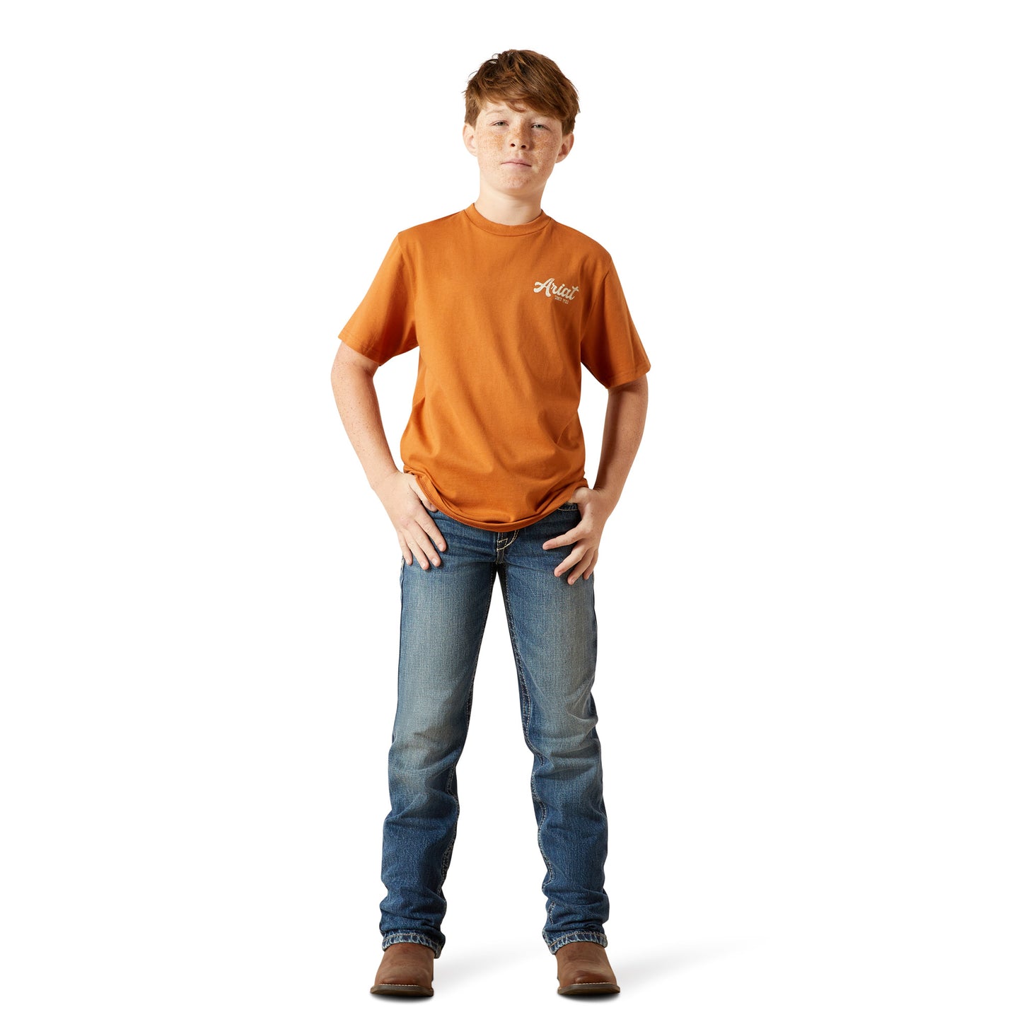 Ariat Youth Boy's Coyote Country Adobe T-Shirt 10065981