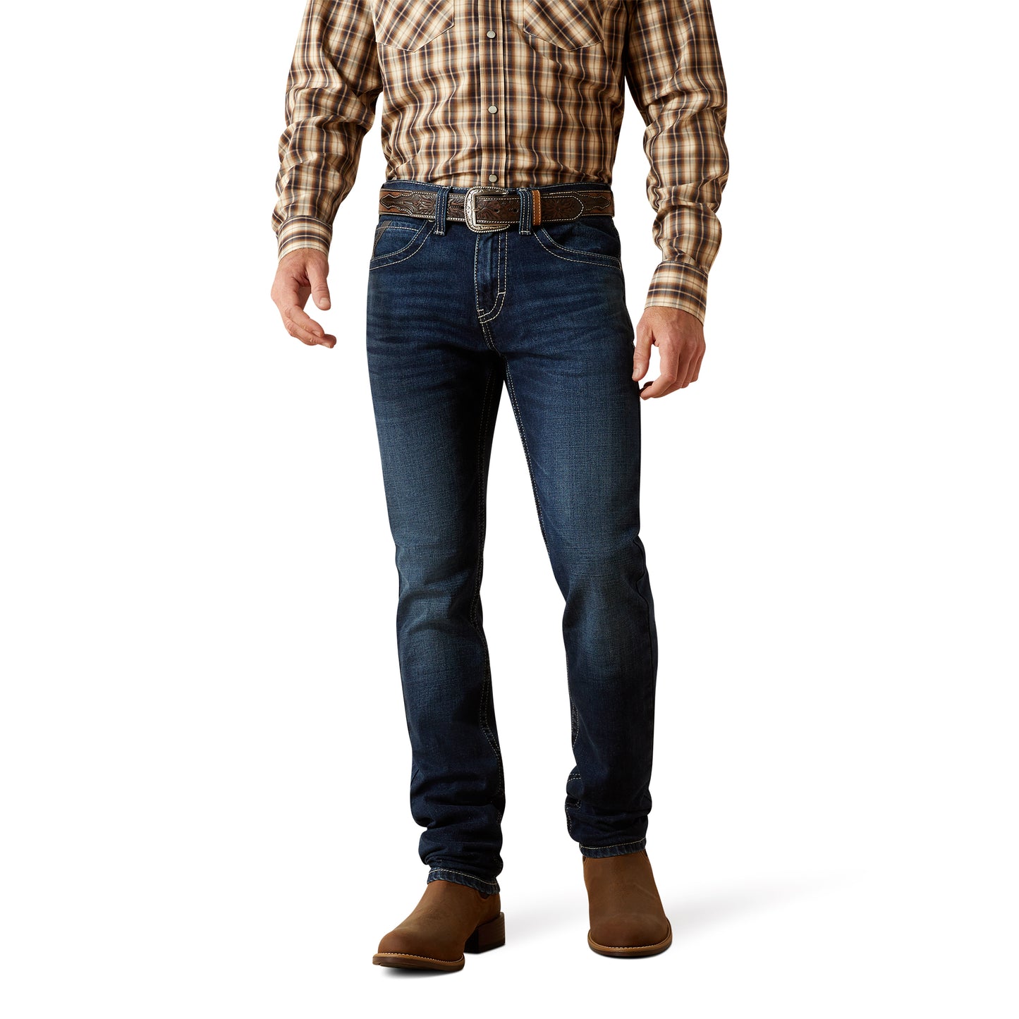 Ariat Men's M8 Modern Jason Salton Wash Slim Leg Jean 10061740