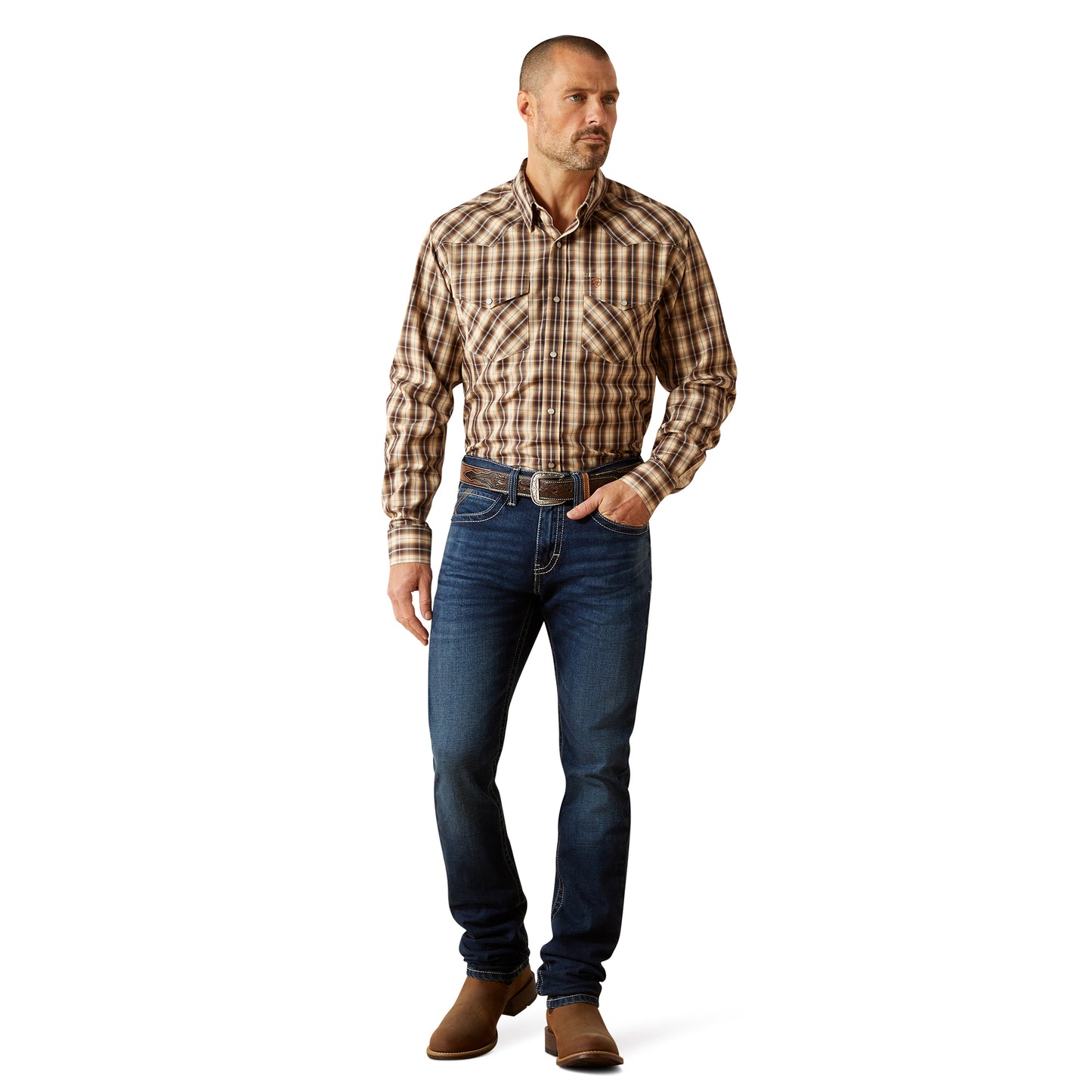 Ariat Men's M8 Modern Jason Salton Wash Slim Leg Jean 10061740