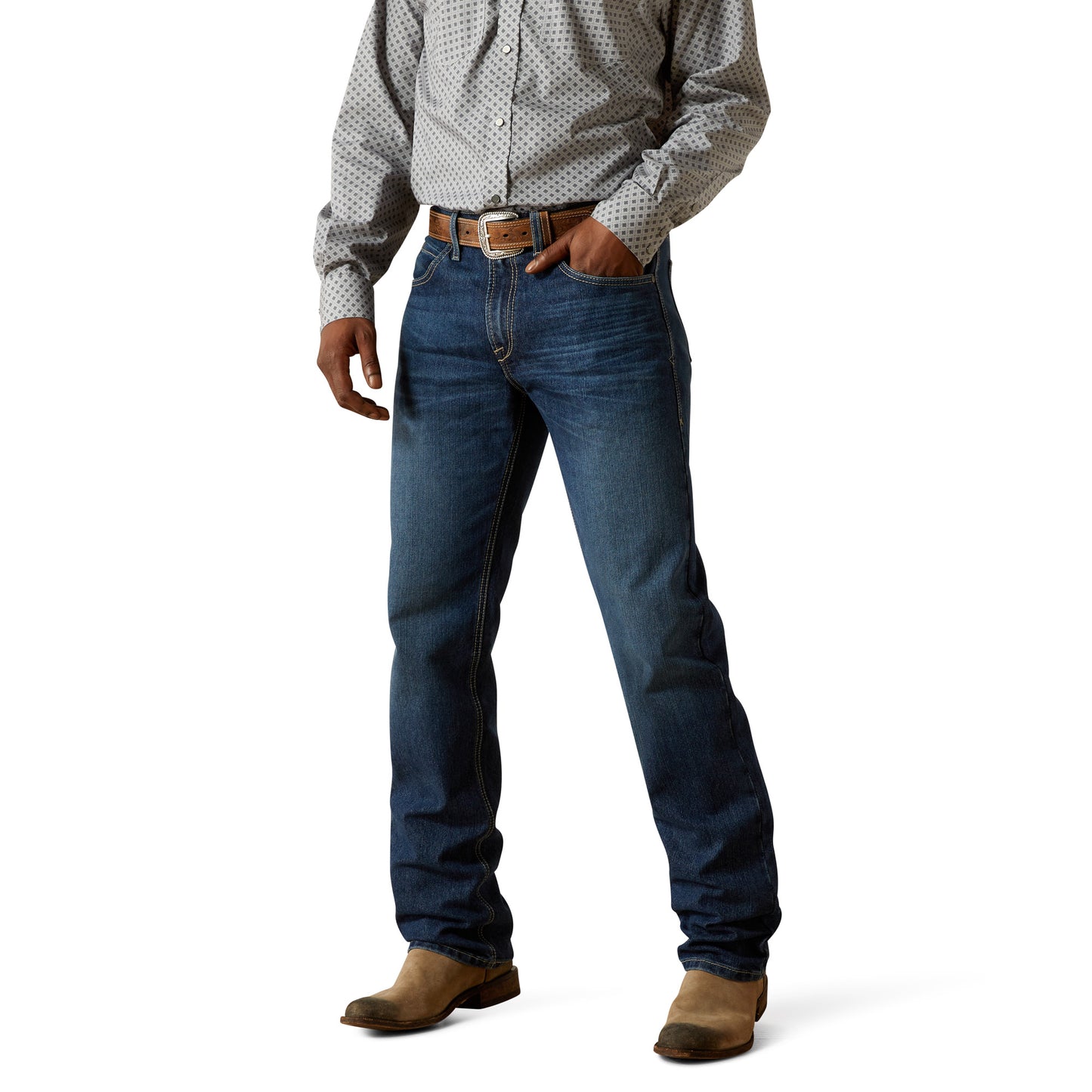 Ariat Men's M2 Marshall Boot Cut Theo Denim Jean 10061756