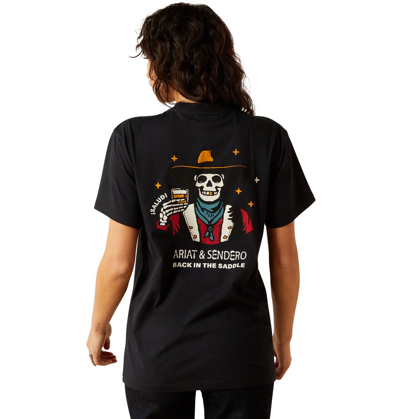 Ariat Men's Sendero When Life Gives You Agaves Black T-Shirt 10062401