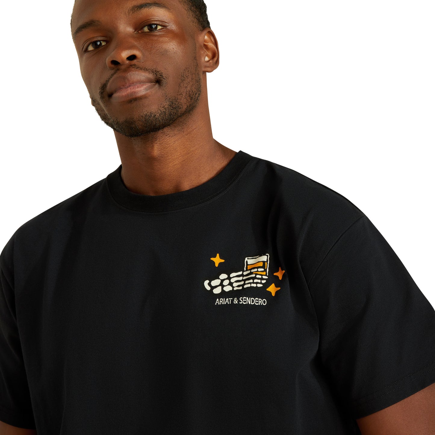 Ariat Men's Sendero When Life Gives You Agaves Black T-Shirt 10062401