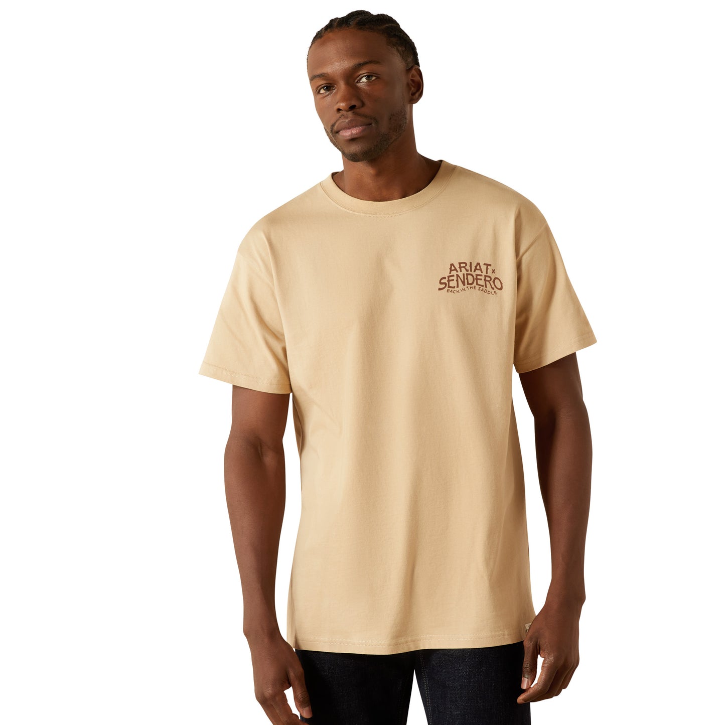 Ariat X Sendero West Is Best Irish Cream T-Shirt 10062402