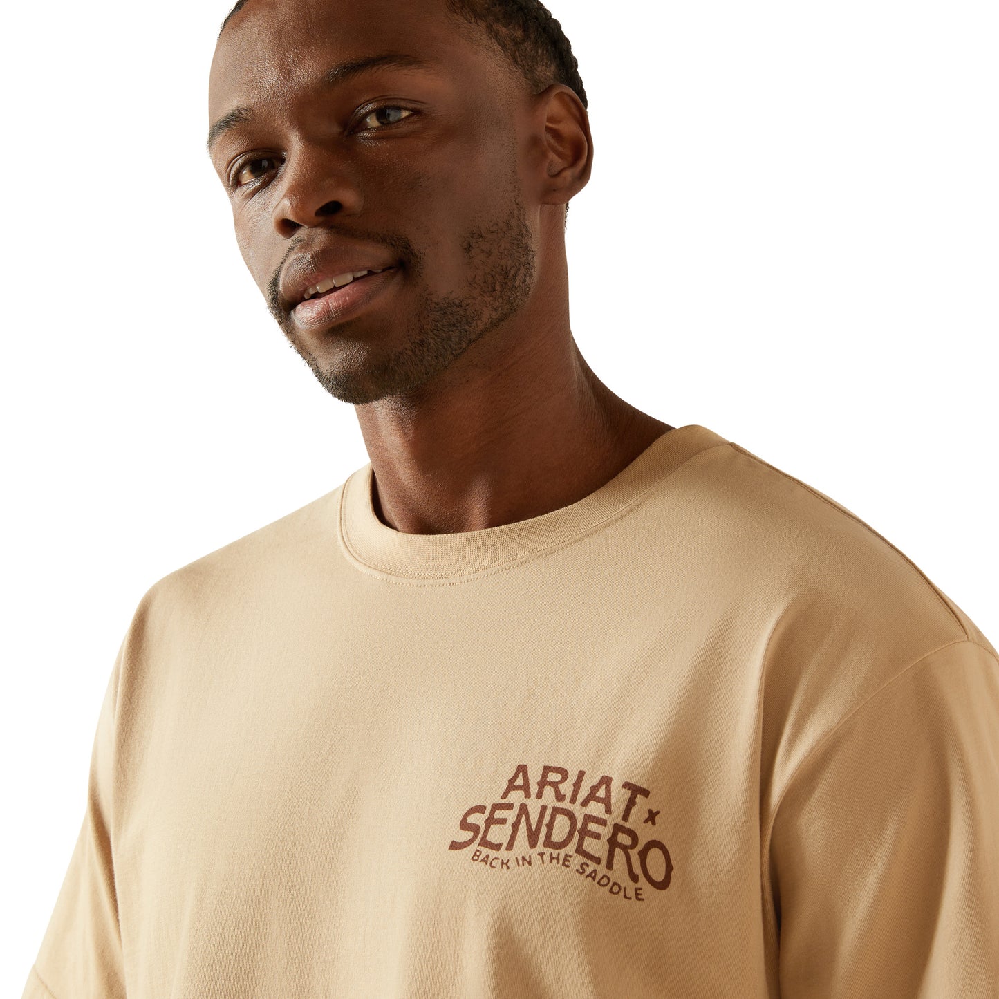 Ariat X Sendero West Is Best Irish Cream T-Shirt 10062402