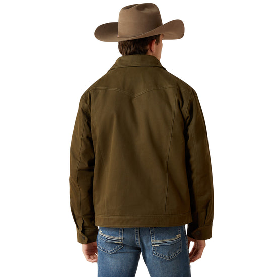 Ariat Men's Canvas Rancher Desert Sand Snap Button Jacket 10062437