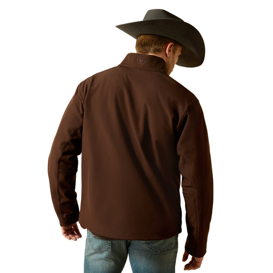 Ariat Men's Brown Logo Concealed Carry Softshell Jacket 10062585