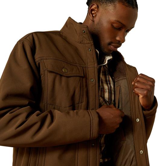 Ariat Men's Vernon Sherpa 2.0 Dark Brown Jacket 10062618