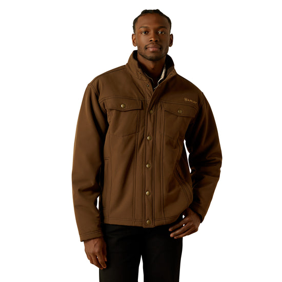 Ariat Men's Vernon Sherpa 2.0 Dark Brown Jacket 10062618