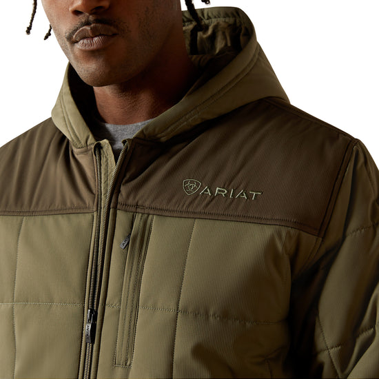 Ariat Men's Crius Hooded Green Insulated Jacket 10062677