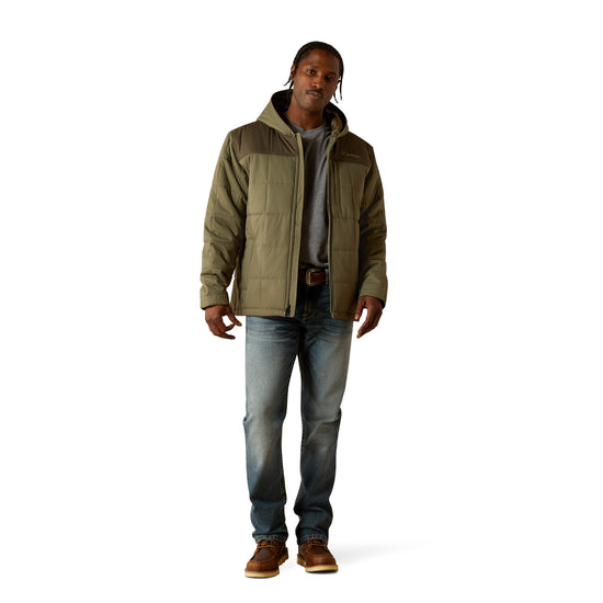 Ariat Men's Crius Hooded Green Insulated Jacket 10062677