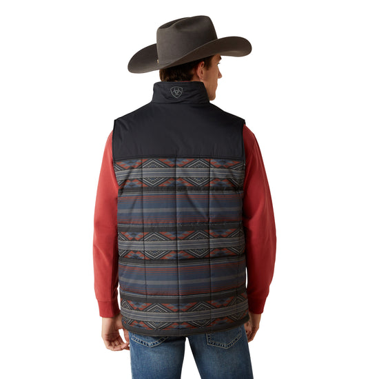 Ariat Men's Crius Southwestern Rust Insulated Vest 10062898