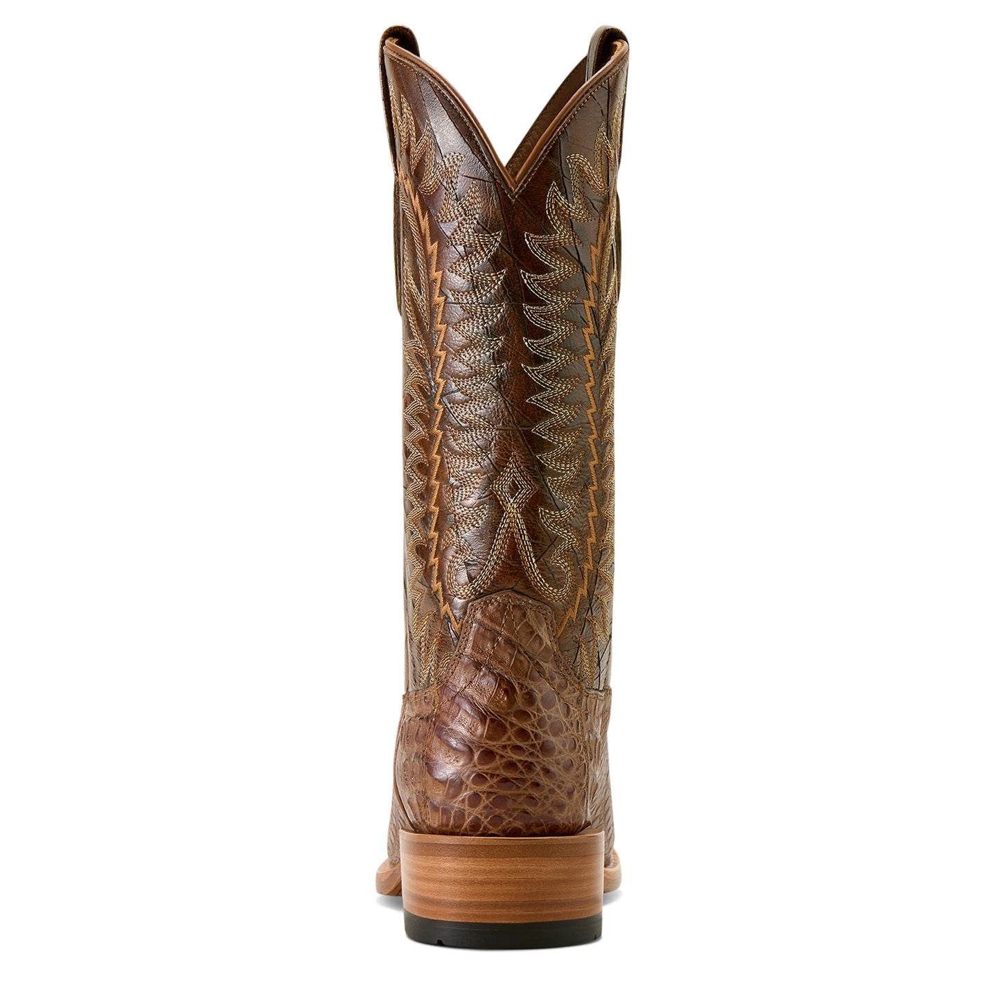 Ariat Men's Futurity Finalist Natural Caiman Belly Western Boot 10063766