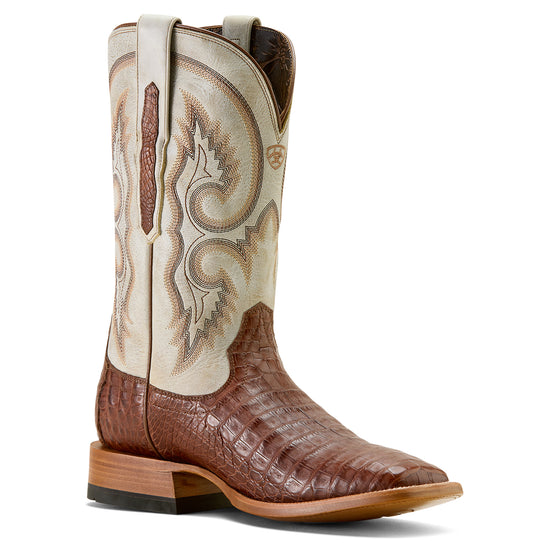Ariat Men's Classic Callen Whiskey Caiman Belly Western Boots 10063773