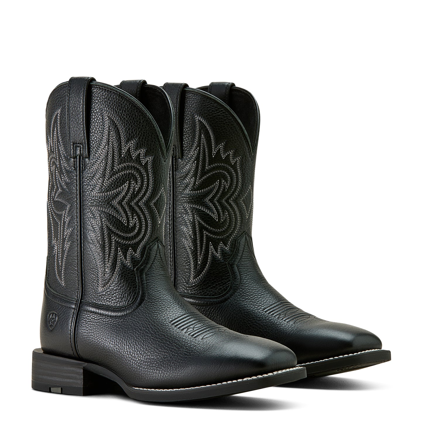 Ariat Men's Western Big Rig Black Deertan Cowboy Boot 10063870