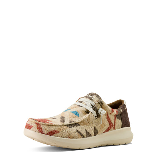 Ariat Men's Vintage Southwestern Flannel Hilo Slip On Shoe 10063970