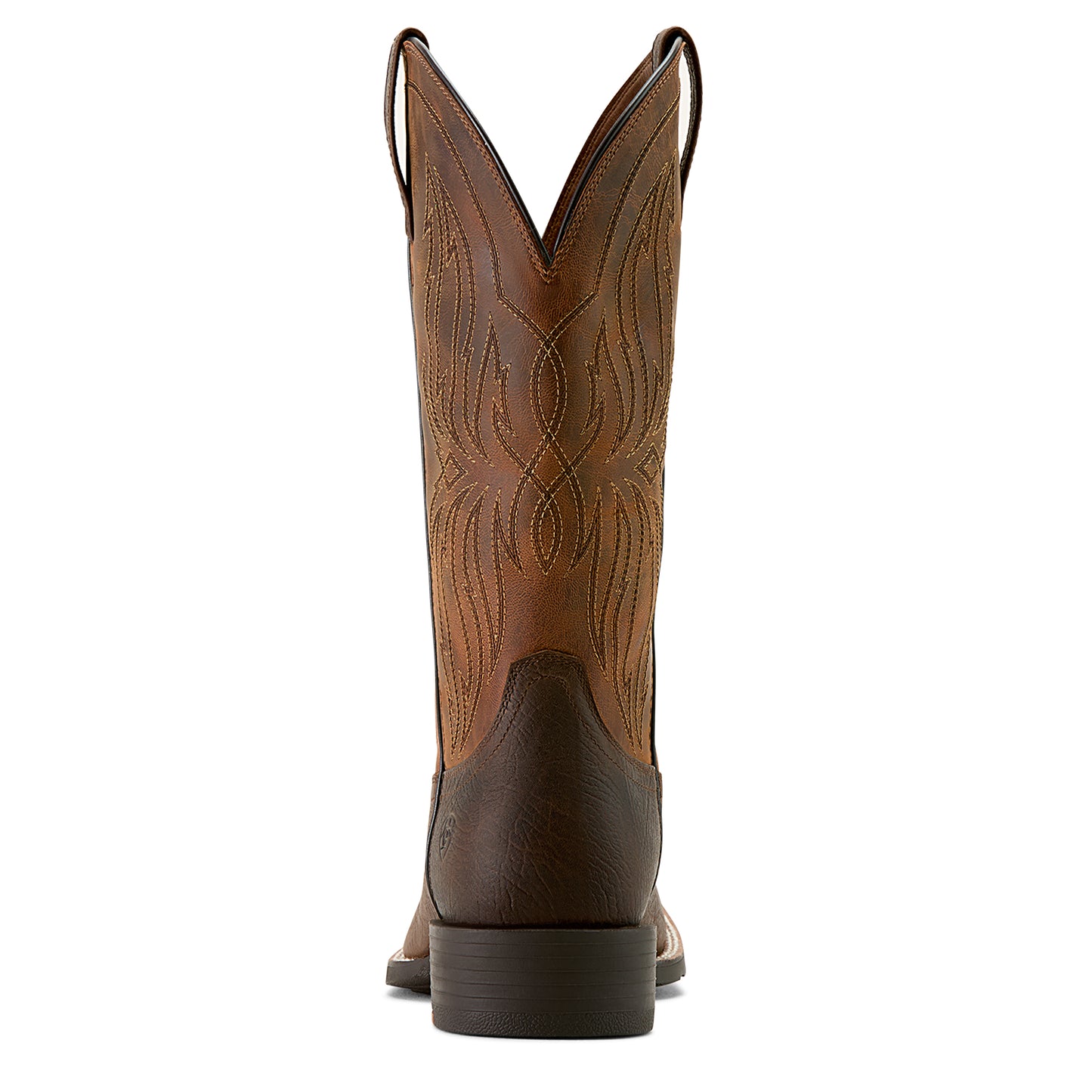 Ariat Men's Sport Rustler Toffee Hippo Print Western Boot 10063985