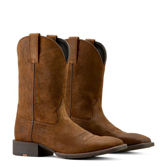 ARIAT Homme Sport Wide Square Toe Western Boot Botte, Beurre d'arachide, 41 EU ARIAT Homme Sport Wide Square Toe Western Boot Botte, Beurre d'arachide, 41 EU