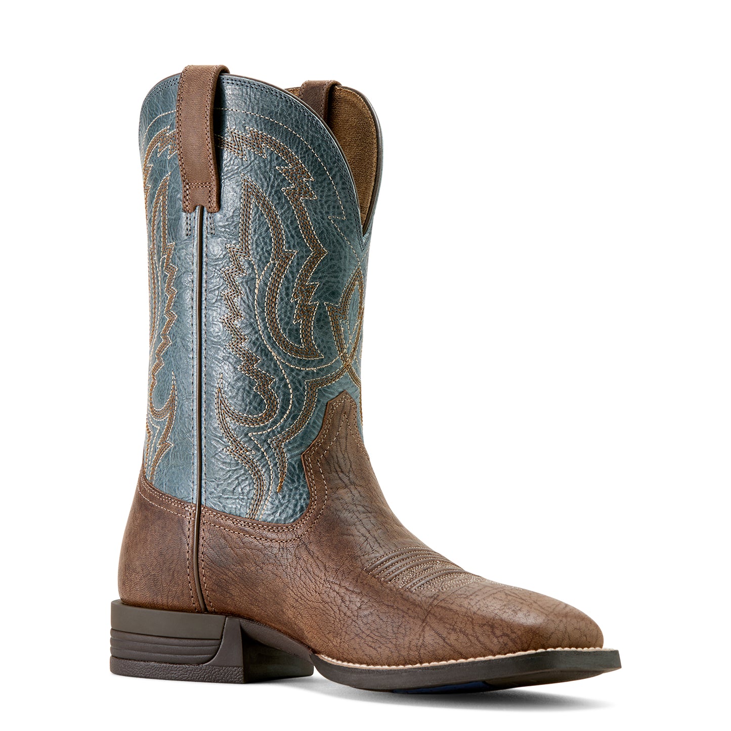 Ariat Men's Steadfast Dusk Brown Wide Square Toe Western Boot 10064004