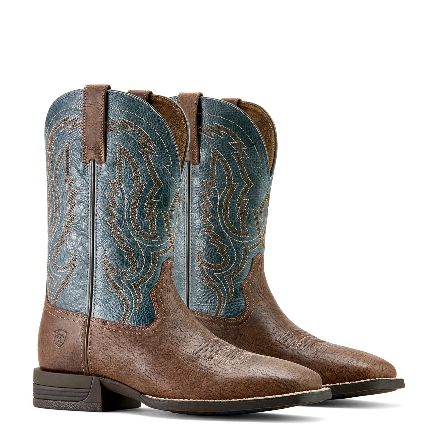 Ariat Men's Steadfast Dusk Brown Wide Square Toe Western Boot 10064004