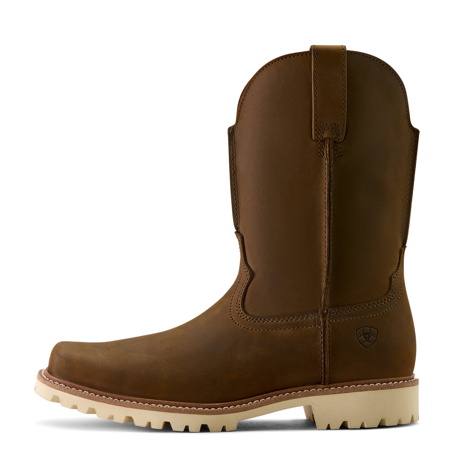 Ariat Men's Stoney Creek Distressed Dark Wheat Western Boot 10064009